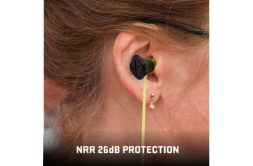 Image of Allen ULTRX Tethered Silicone Ear Plugs, 3-Pairs, Yellow, 4118