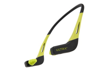 Image of Allen ULTRX Wave Banded Ear Plugs, Gray/Yellow, 4102