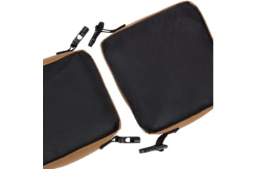 Image of Allen X-Focus Shooting Rest Combo Prefilled Front And Rear Bag, Polyester, Coyote with Black Accents, 18411