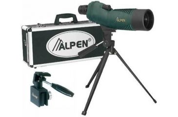 Image of Alpen 15-30x50 Waterproof Spotting Scope, Tripod Car Window Mount, Travel Case 730KIT