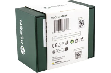 Image of Alpen Argus LT 1x26x23mm Open Red Dot Sight, 3 Reticle Options, 3 MOA Dot, Black, 1212960