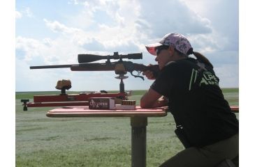 Image of Alpen Kodiak 4-12x40mm AccuPlex Tapered Retical Rifle Scope, Multi Coated, Waterproof, Matte Black 2050