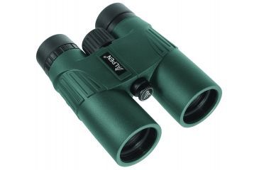Image of Alpen Pro Waterproof 10x42 Roof BaK4 Prism Rubber Armored Binoculars, Green 385