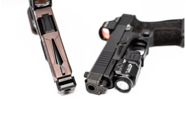 Image of Alpha 6 Defense A6 Vapor Micro-Compensators For Glock 17 Gen 3, Black, VAPOR-G173-BLK