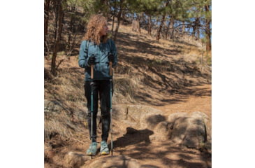 Image of Alpha Aluminum Trekking Poles 1Pr, Glacier Melt, 1410045