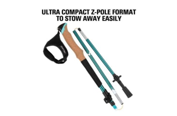 Image of Alpha Aluminum Trekking Poles 1Pr, Glacier Melt, 1410045
