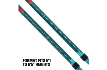 Image of Alpha Aluminum Trekking Poles 1Pr, Glacier Melt, 1410045