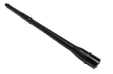 Image of Alpha Shooting Sports 5.56x45mm NATO, 16in, Mid Hybrid Barrel, Contour Profile, 1-8 Twist, 1/2x28 Thread, Nitride Black, ALP16556MID8HYBNIT