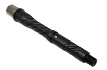Image of Alpha Shooting Sports 5.56x45mm NATO, 7.5in, Fluted Pistol Barrel, 1-8 Twist, 1/2x28 Thread, Nitride Black, ALP75556FNIT