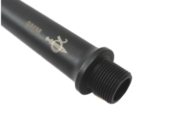 Image of Alpha Shooting Sports 9mm, 7.5in, Nitride Lightweight Pistol Barrel 1/2x28 Thread, Nitride Black, 759MMMPNITLT28