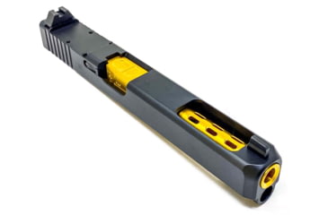 Image of Alpha Shooting Sports 9mm Match Grade Crowned Ported Barrel for Glock G34, 5in, 1-10, TiN, ALPG349MMTINCP