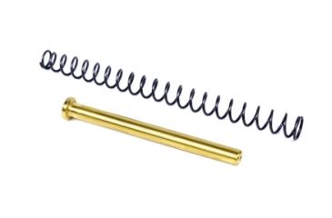 Image of Alpha Shooting Sports ALPHA Glock 17 Guide Rod, Fluted, TiN, Gold ALPG17GRFTIN