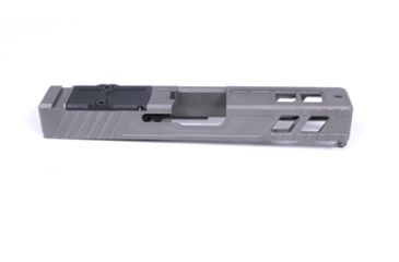 Image of Alpha Shooting Sports Alpha Marksman V4 Pistol Slide G19 Gen4 Matte Stainless,  Glock Slide G19MARKV4G4SS