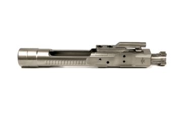 Image of Alpha Shooting Sports ALPHA Premium 5.56 V2 Bolt Carrier Group, NiB  Plated, Silver BCGPV2NIB