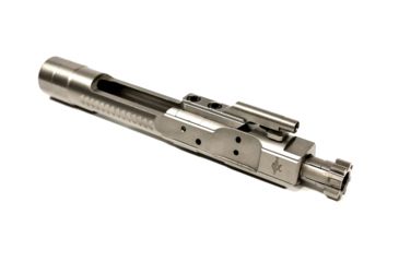 Image of Alpha Shooting Sports ALPHA Premium 5.56 V2 Bolt Carrier Group BCG, NiB  Plated, Silver BCGPV2NIB