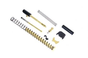 Image of Alpha Shooting Sports ALPHA TiN G17 Super Duty 9mm Slide Completion Kit w/ TiN Guide Rod, TiN ALPTiNG17SDSCK