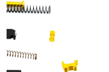 Image of Alpha Shooting Sports ALPHA TiN G17 Super Duty 9mm Slide Completion Kit w/ TiN Guide Rod, TiN, ALPTiNG17SDSCK