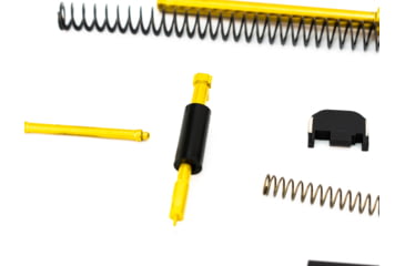 Image of Alpha Shooting Sports ALPHA TiN G17 Super Duty 9mm Slide Completion Kit w/ TiN Guide Rod, TiN, ALPTiNG17SDSCK