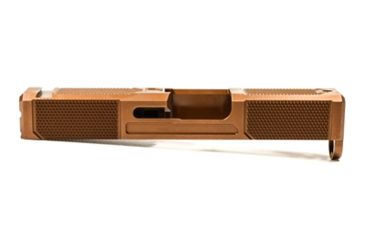 Image of Alpha Shooting Sports ALPHA V5.2 G43 Executive Carry Pistol Slide - TiAlCN, Rose Gold G43EXECV5.2TiAlCN