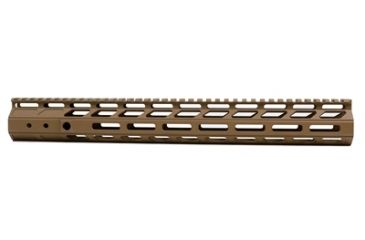 Image of Alpha Shooting Sports AR15 15in M-LOK Handguard, Flat Dark Earth ALPML15FDE