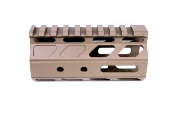 Image of Alpha Shooting Sports AR15 4in M-LOK Handguard, Flat Dark Earth, ALPML4FDE