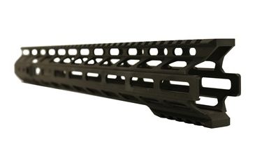 Image of Alpha Shooting Sports AR15 Pitch Fork Handguard, Black, 15.8in ALPML15BLKPF
