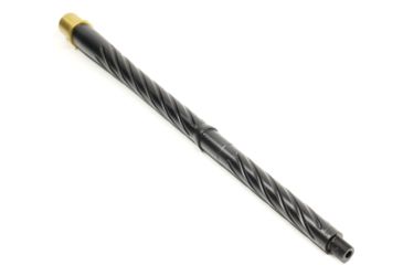 Image of Alpha Shooting Sports CHF 5.56 NATO Mid Spiral Fluted Barrel, 16 in, 1-8 Twist, Black, ALPCHF16NIT556SF