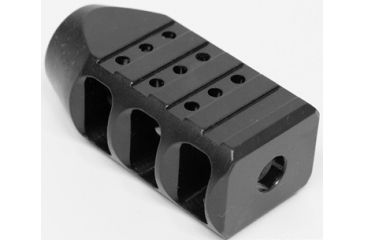 Image of Alpha Shooting Sports Colossal Comp 5.56, 0.5-28 Thread, Black CCMB556