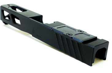 Image of Alpha Shooting Sports Conqueror V6 Slide for Glock G19 Gen3 - Nitride, Black, G19CONV6NIT