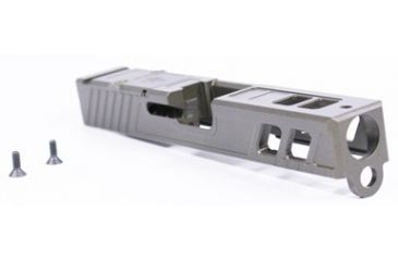 Image of Alpha Shooting Sports G19 Marksman V4 Slide G19 Gen3 w/ RMR Cut, Matte Stainless G19 Marksman V4