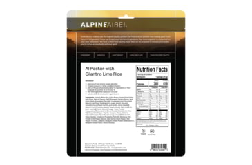 Image of Katadyn Alpine Aire Foods Al Pastor with Cilantro Lime Rice, 1 Serving, 62605