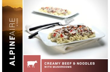 Image of Katadyn Alpine Aire Foods Creamy Beef and Noodles with Mushrooms - 2 Servings