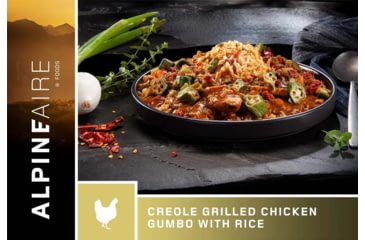 Image of Katadyn Alpine Aire Foods Foods Creole Grilled Chicken Gumbo w/Rice, 60355