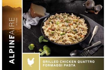 Image of Katadyn Alpine Aire Foods Foods Grilled Chickens Quattro Formaggi Pasta, 60340