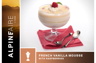 Image of Katadyn Alpine Aire Foods French Vanilla Mousse with Raspberries - 2 Servings