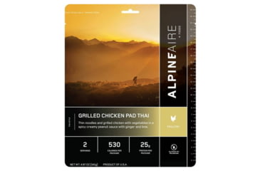 Image of Katadyn Alpine Aire Foods Grilled Chicken Pad Thai, 1 Serving, 62330