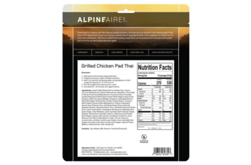 Image of Katadyn Alpine Aire Foods Grilled Chicken Pad Thai, 1 Serving, 62330