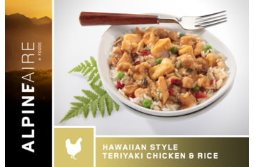 Image of Katadyn Alpine Aire Foods Hawaiian Style Teriyaki Chicken and Rice - 2 Servings, 60315