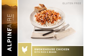 Image of Katadyn Alpine Aire Foods Smokehouse Chicken with Beans and Rice, 6 oz, 60409
