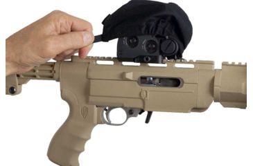 Image of Alpine Innovations ScopeSlicker Weatherproof Tactical Scope Cover, Black, 3in-5in SK-STFD04-G10