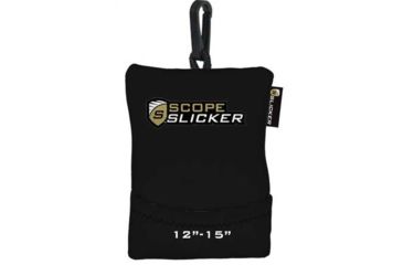 Image of Alpine Innovations ScopeSlicker Weatherproof Tactical Scope Cover, Black, 12in-15in SK-STFD10-G10