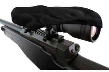Image of Alpine Innovations ScopeSlicker Weatherproof Tactical Scope Cover, Black, 12in-15in SK-STFD10-G10