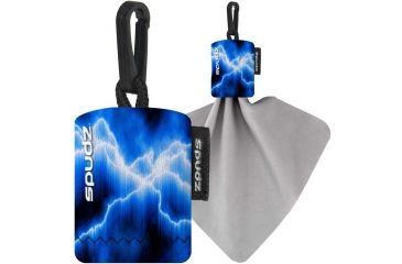 Image of Alpine Innovations Spudz Classic Lens Cloth, Blue Lighting, 6in x 6in SPFD01-G4
