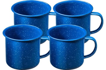 Image of Alpine Mountain Gear Enamelware Mug Set - 4 Person, AMG12ENM-4MUG
