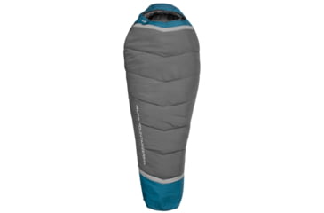 Image of ALPS Mountaineering Blaze 0 Sleeping Bag, Charcoal/Gray, Regular, 4551133