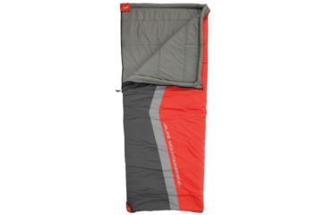Image of ALPS Mountaineering Cinch 20 Sleeping Bag, Flame Red/Coal, 35in x 82in, 4711442