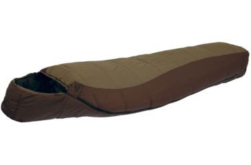 Image of ALPS Mountaineering Desert Pine Sleeping Bag, Clay/Brown, 0 Degrees Wide 60287