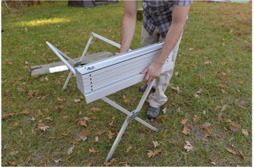 Image of ALPS Mountaineering Dining Table Extra Large, Silver, 8333076