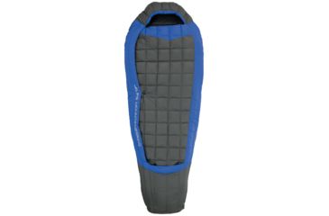 Image of ALPS Mountaineering Fusion 40 Lightweight Sleeping Bag, Twilight Blue/Coal, 32in x 82in, 4300433