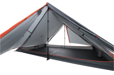 Image of ALPS Mountaineering Hex 2-Person Tent, Charcoal/Red, 5200042